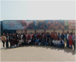 Students watched Chhava Movie based on life struggle of Shambaji second ruler of Maratha February 24, 2025