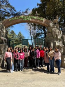 Educational Visit to Nature Park Kufri March 10, 2025