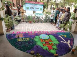 Environmental Activity: Set up of Mathematical Green Park April 22, 2022
