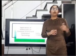 Student National Seminar Series “TO INFINITY AND BEYOND-2022’’ an online inter college powerpoint presentation Competition on ‘Applications of Mathematics in Computer Science & Information Technology’. February 20, 2022