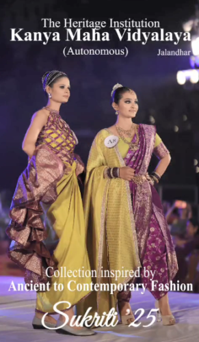 Collection inspired by Ancient to Contemporary Fashion